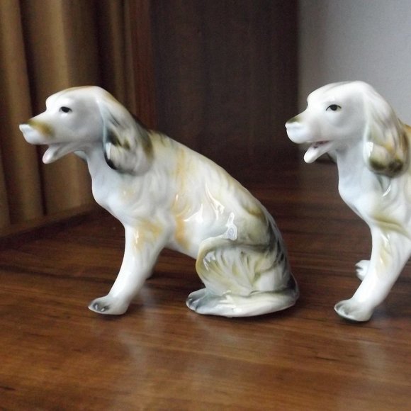 Vintage porcelain dogs figurines (#EV1496) - Picture 6 of 6